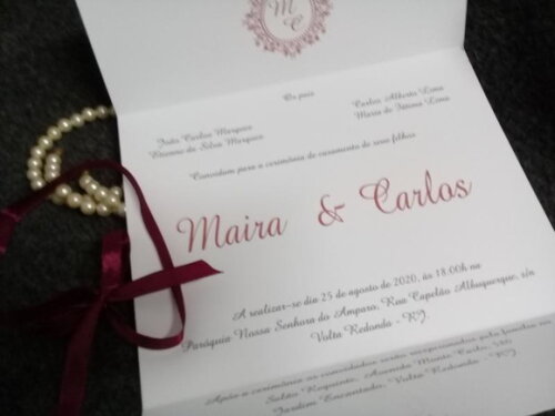 Convite para Casamento