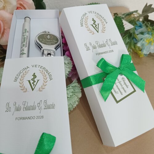Formatura - kit chaveiro e caneta