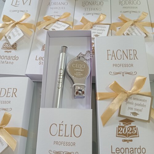 Formatura - kit chaveiro e caneta