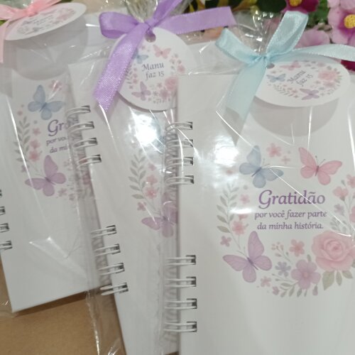 Caderneta personalizada
