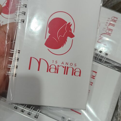 Caderneta personalizada para brinde