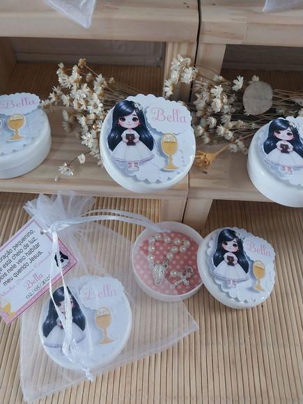 10 Lembrancinhas Personalizadas Primeira Eucaristia