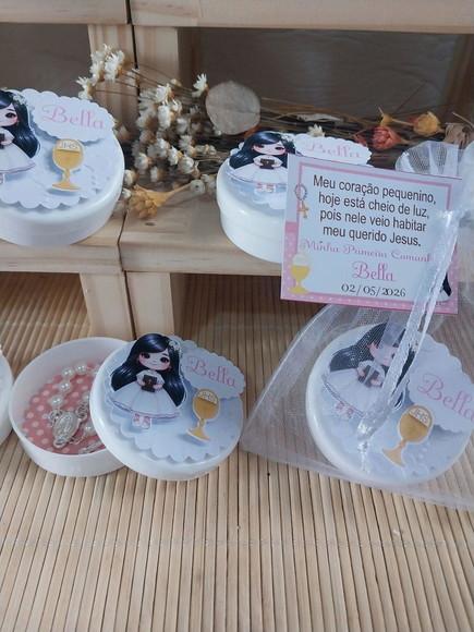 10 Lembrancinhas Personalizadas Primeira Eucaristia