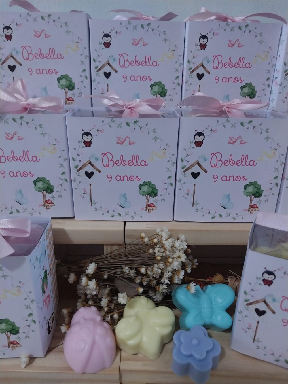 Lembrancinhas Jardim Sabonetes Personalizados