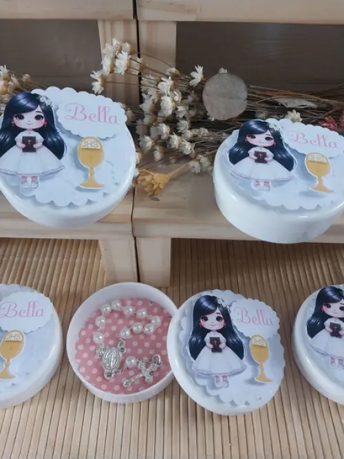 10 Lembrancinhas Personalizadas Primeira Eucaristia
