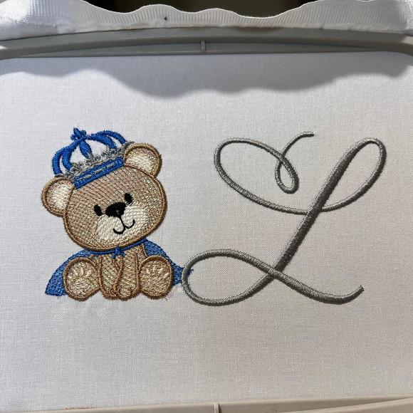 Matriz Bordado Alfabeto Urso