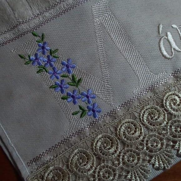 Matriz Bordado Alfabeto Floral