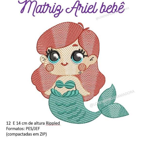Matriz Bordado Ariel
