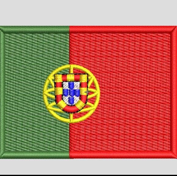 Matriz Bordado Bandeira de Portugal 5cm