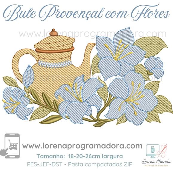 Matriz Bordado Bule Riplled