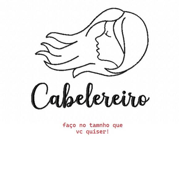 Matriz Bordado Cabelereiro