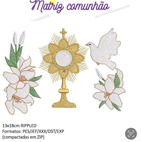Matriz Bordado Cálice