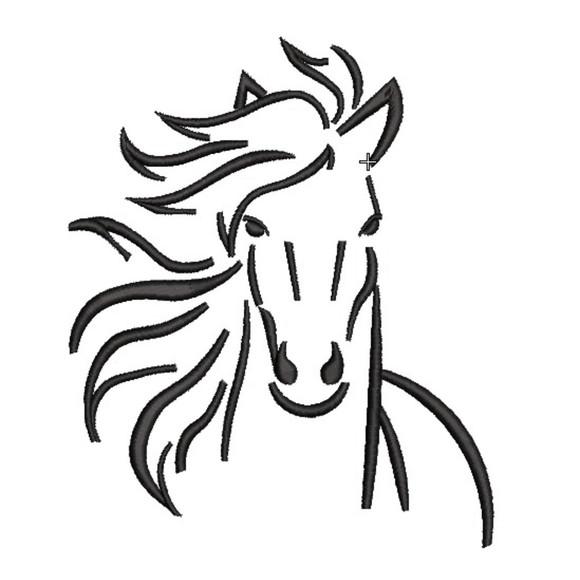 Matriz Bordado Cavalo