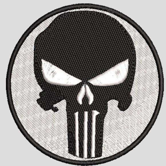 Matriz Bordado Caveira