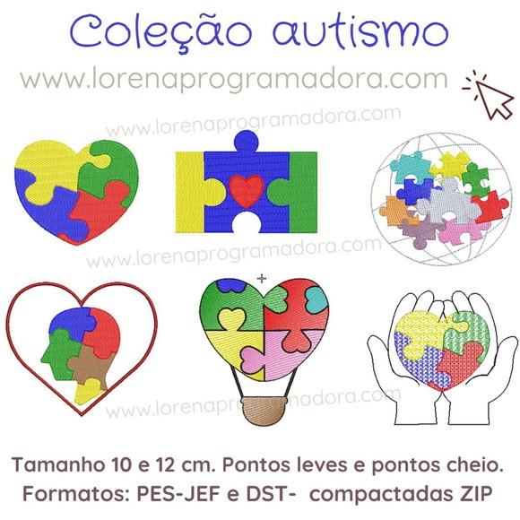 Matriz Bordado Coleção Autismo