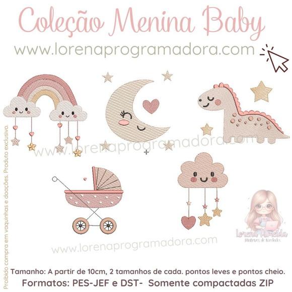 Matriz Bordado Coleção Menina Nuvem