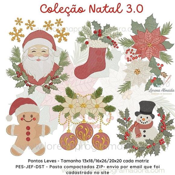 Matriz Bordado Coleção Natal