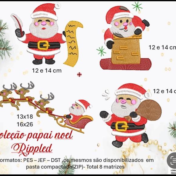 Matriz Bordado Coleção Papai Noel