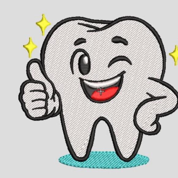 Matriz Bordado Dente