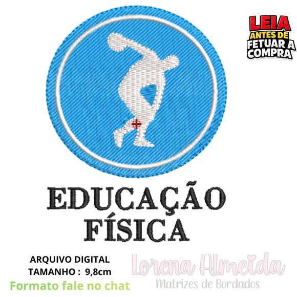 Matriz Bordado Educação Física