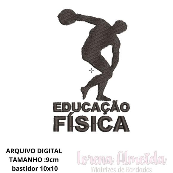 Matriz Bordado Educação Física