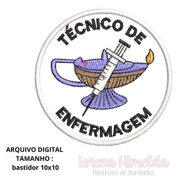 Matriz Bordado Enfermagem