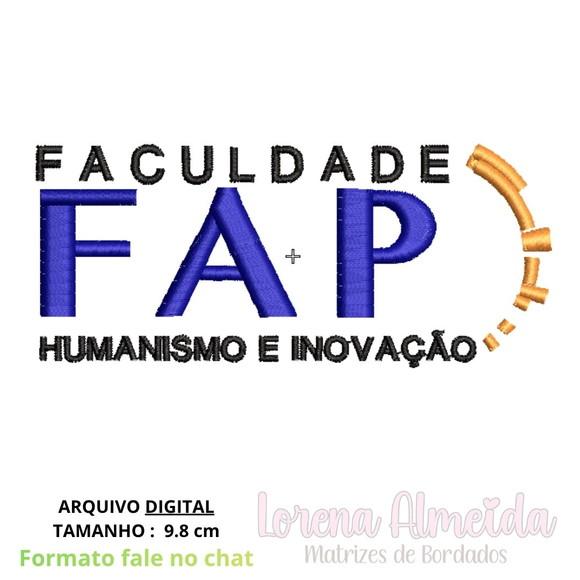 Matriz Bordado Faculdade Fap