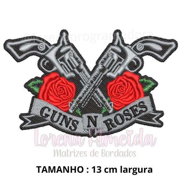 Matriz Bordado Guns N Roses