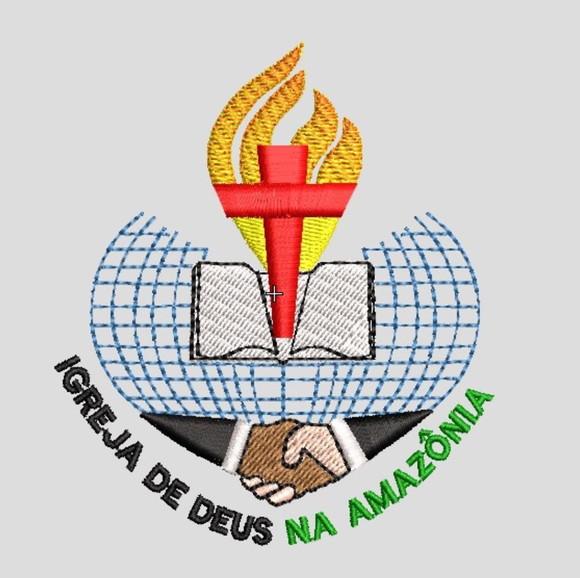 Matriz Bordado Igreja de Deus na Amazônia