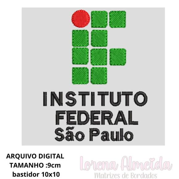 Matriz Bordado Instituto Federal São Paulo Ifsp
