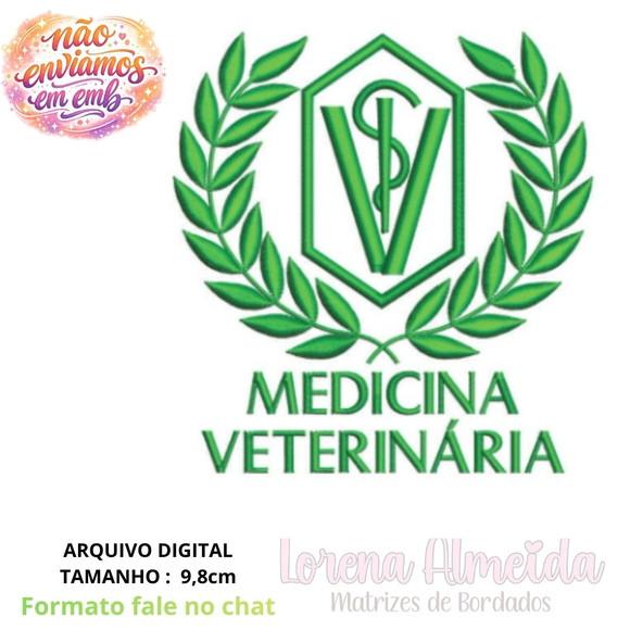 Matriz Bordado Medicina Veterinária 26