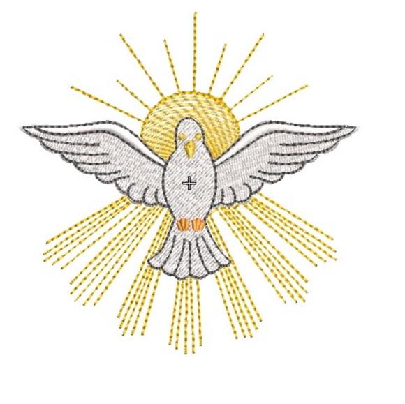Matriz Bordado Pomba
