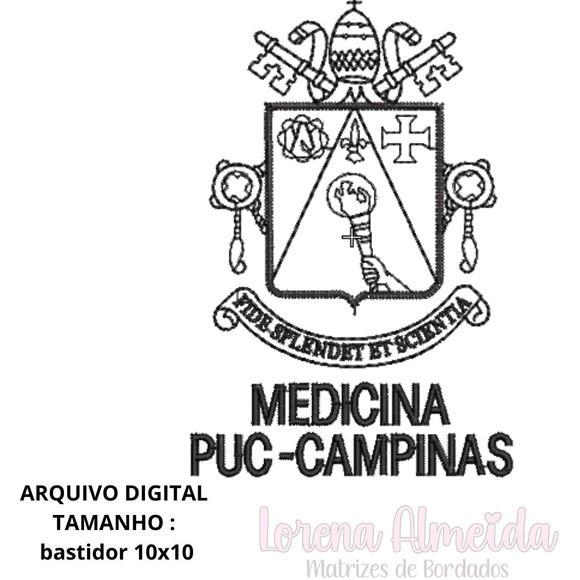 Matriz Bordado Puc Campinas Medicina