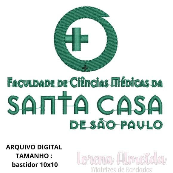 Matriz Bordado Santa Casa São Paulo