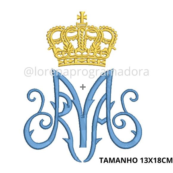 Matriz Bordado Simbolo Mariano