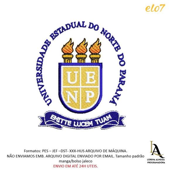 Matriz Bordado Universidade Estadual do Norte do Paraná