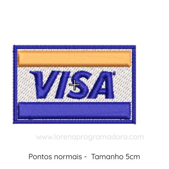 Matriz Bordado Visa 5cm
