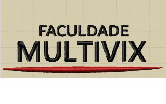 Matriz de Bordado Faculdade Multivix com o Faculdade