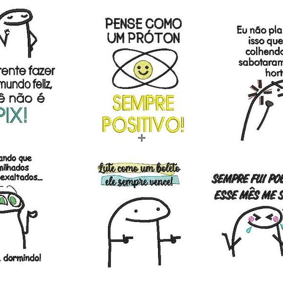 Matriz de Bordado Flork Divertidos