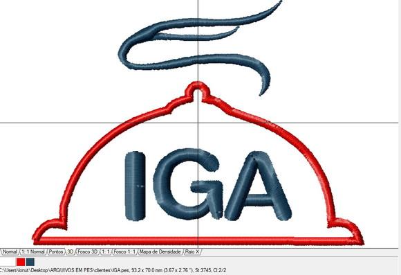 Matriz De Bordado Iga