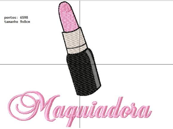 Matriz De Bordado Maquiadora