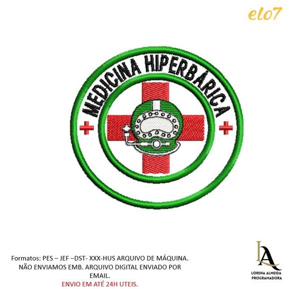 Matriz de Bordado Medicina Hiperbarica