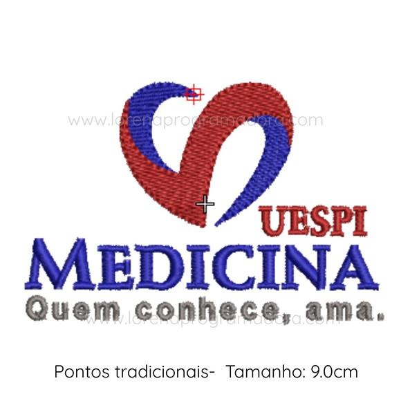 Matriz de Bordado Medicina Uespi