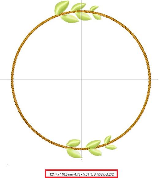 Matriz De Bordado Moldura 01