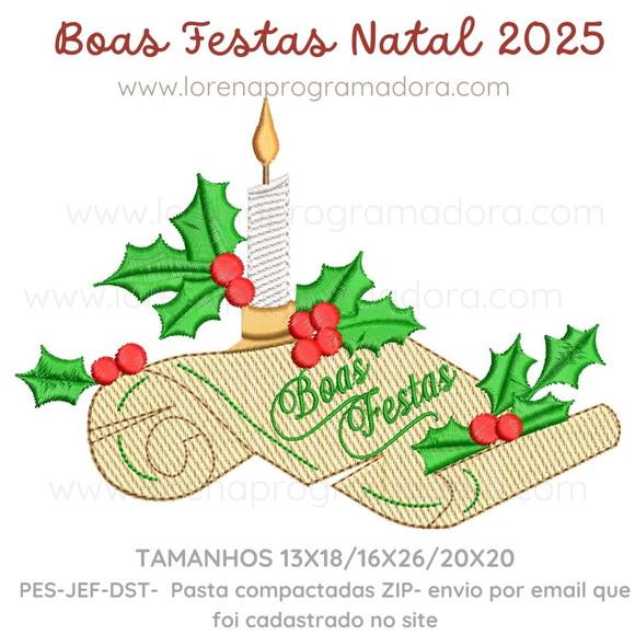 Matriz de Bordado Natal
