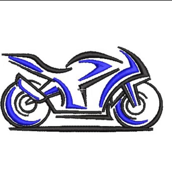 Matriz de Bordado Moto