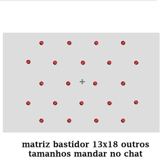 Matriz de Bordado Poá
