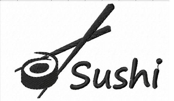 Matriz De Bordado Sushi 02
