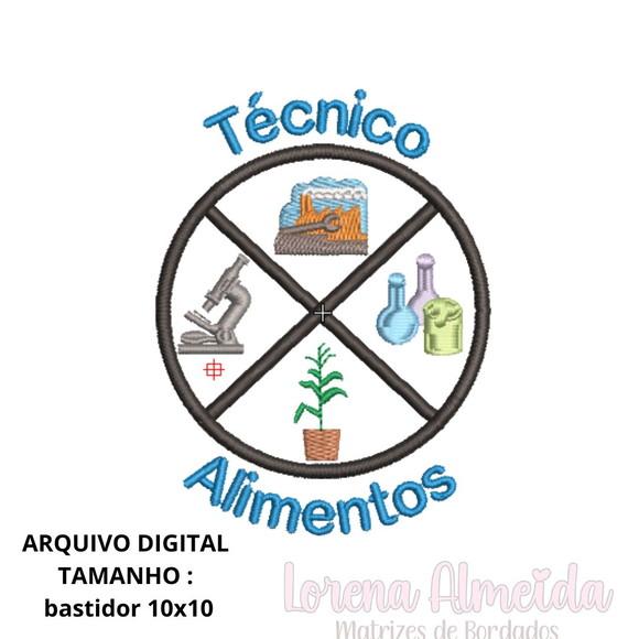 Matriz de Bordado Técnico Alimentos