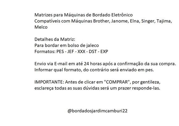 MATRIZ DE BORDADO UFMG